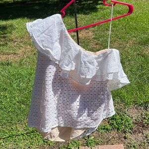 JCrew one shoulder top